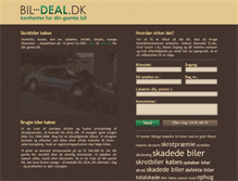 Tablet Screenshot of bil-deal.dk